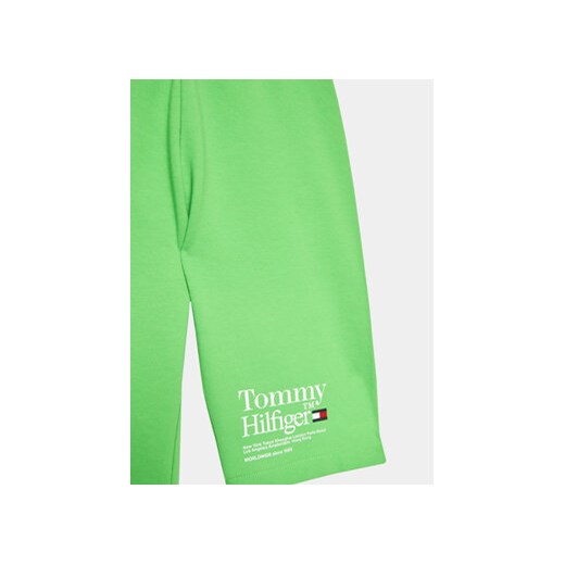 Tommy Hilfiger Szorty sportowe Timeless KG0KG07253 D Zielony Slim Fit Tommy Hilfiger 12Y MODIVO