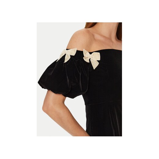 Eleh Sukienka koktajlowa E00202 Czarny Regular Fit Eleh S MODIVO
