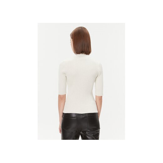 DKNY Sweter P3MSZBA9 Écru Regular Fit XL MODIVO