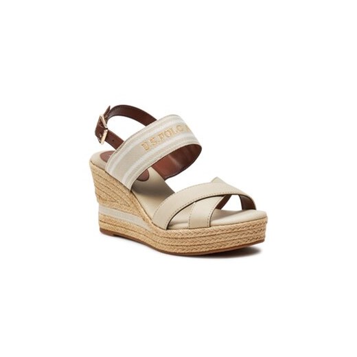 U.S. Polo Assn. Espadryle Alyssa007A Beżowy 38 MODIVO