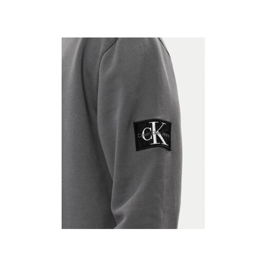 Calvin Klein Jeans Bluza J30J325145 Szary Regular Fit XXL MODIVO