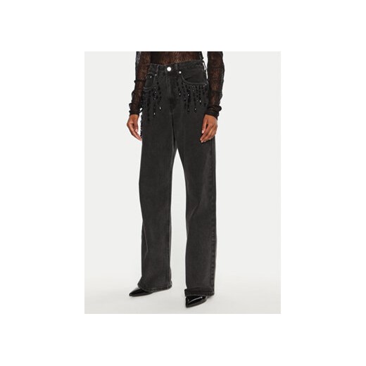 Gestuz Jeansy Similina 10909652 Szary Wide Leg Gestuz 26 MODIVO