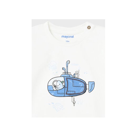 Mayoral T-Shirt 1029 Biały Regular Fit Mayoral 36M MODIVO