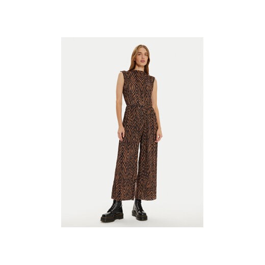 Vero Moda Kombinezon Wilhelmina 10330184 Brązowy Regular Fit ze sklepu MODIVO w kategorii Kombinezony damskie - zdjęcie 177222469