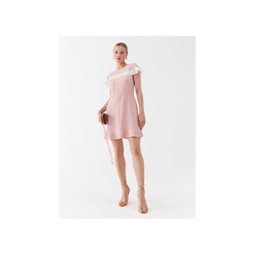 Red Valentino Sukienka codzienna 2R3VAGS50W7 Różowy Regular Fit Red Valentino 44 MODIVO