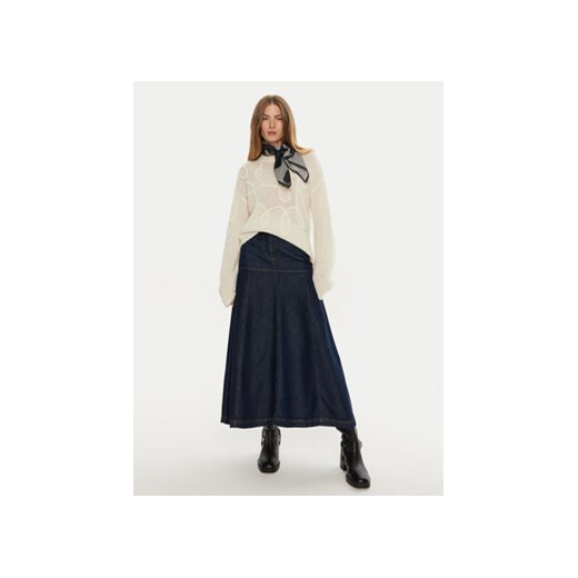 Munthe Sweter Tahlis 243160124370 Écru Loose Fit Munthe 34 MODIVO