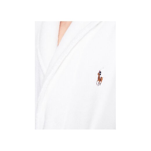 Polo Ralph Lauren Szlafrok 714899683002 Biały Polo Ralph Lauren L_XL MODIVO