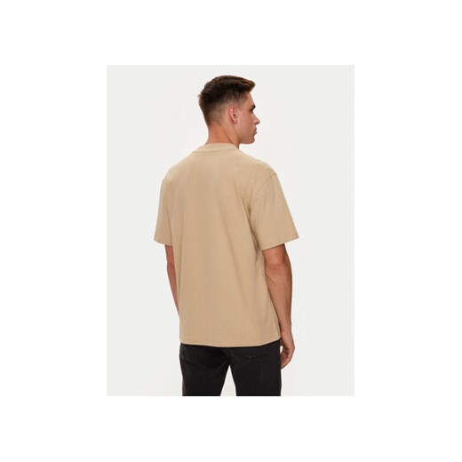 Hugo T-Shirt Dapolino 50488330 Beżowy Relaxed Fit L MODIVO