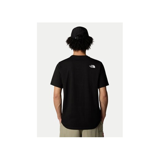 The North Face T-Shirt Easy NF0A8A6C Czarny Regular Fit The North Face XXL MODIVO