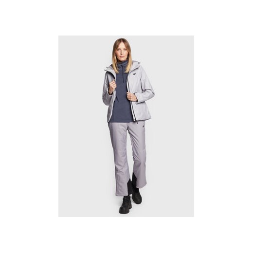 4F Kurtka narciarska H4Z22-KUDN001 Szary Regular Fit M MODIVO