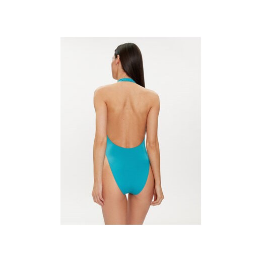 Calvin Klein Swimwear Strój kąpielowy KW0KW02342 Niebieski XL MODIVO