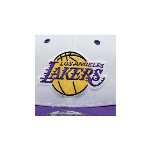 New Era Czapka White Crown Patch 950 Lakers 60364274 Biały New Era M_L MODIVO