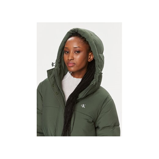 Calvin Klein Jeans Kurtka puchowa J20J221894 Zielony Regular Fit M MODIVO