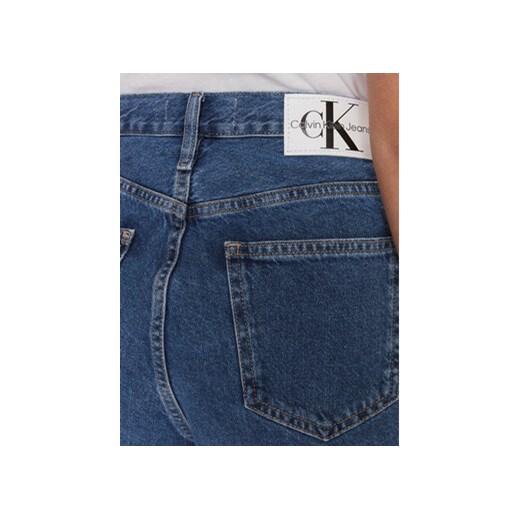 Calvin Klein Jeans Szorty jeansowe Mom Short J20J222801 Niebieski Mom Fit 29 MODIVO
