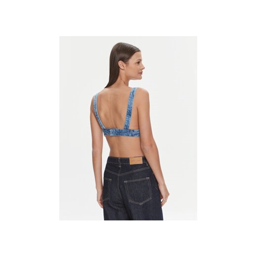 Calvin Klein Jeans Top J20J222475 Niebieski Slim Fit L MODIVO