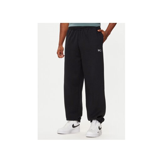 K1X Spodnie dresowe Logo 60030057 Czarny Relaxed Fit XL MODIVO