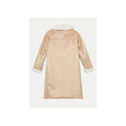Guess Płaszcz zimowy J4BL07 WGJH0 Beżowy Regular Fit Guess 16Y MODIVO