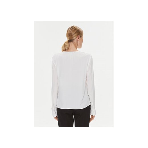 Tommy Hilfiger Bluzka WW0WW39665 Biały Relaxed Fit Tommy Hilfiger 40 MODIVO