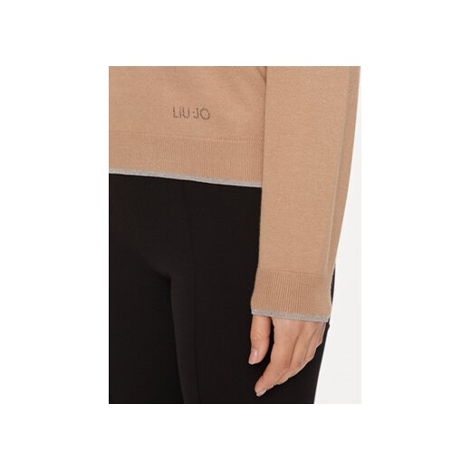 Liu Jo Sweter MF3392 MS49I Brązowy Regular Fit Liu Jo XL MODIVO