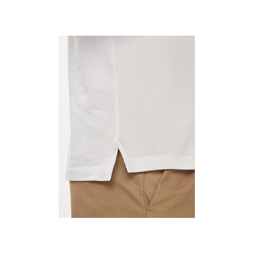 Tommy Hilfiger Polo Monotype MW0MW34737 Biały Slim Fit Tommy Hilfiger L MODIVO