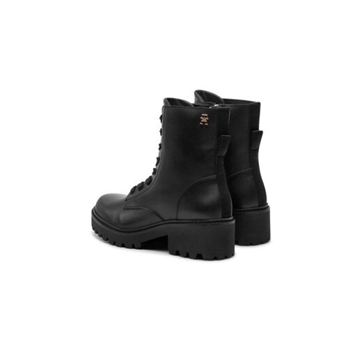 Tommy Hilfiger Trapery FW0FW08305 Czarny Tommy Hilfiger 37 MODIVO