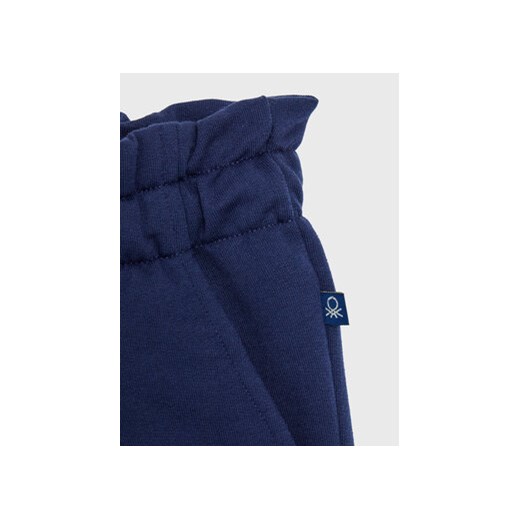 United Colors Of Benetton Spodnie dresowe 3JLXCF025 Granatowy Regular Fit United Colors Of Benetton 170 MODIVO