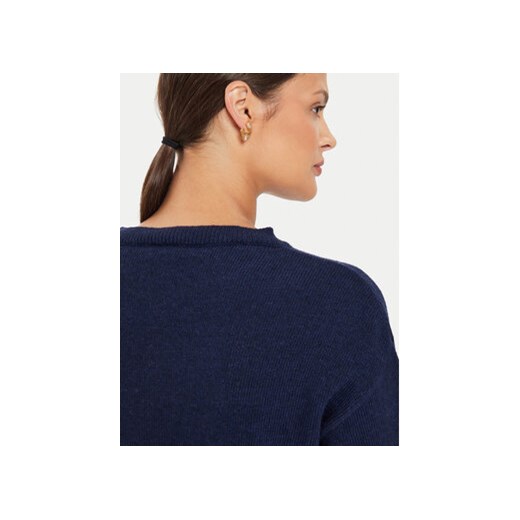 Kontatto Sweter 3M0169 Granatowy Regular Fit Kontatto one size MODIVO