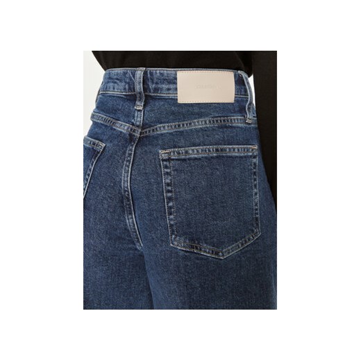 Calvin Klein Jeansy K20K207267 Granatowy Wide Leg Calvin Klein 31_30 MODIVO