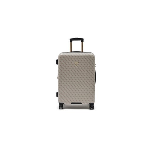 Guess Walizka średnia Jesco (H) Travel Bags TWH838 99820 Beżowy ze sklepu MODIVO w kategorii Walizki - zdjęcie 177246769