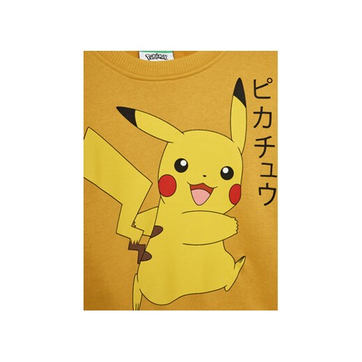 United Colors Of Benetton Bluza POKEMON 3J73G10CO Żółty Regular Fit United Colors Of Benetton 82 MODIVO