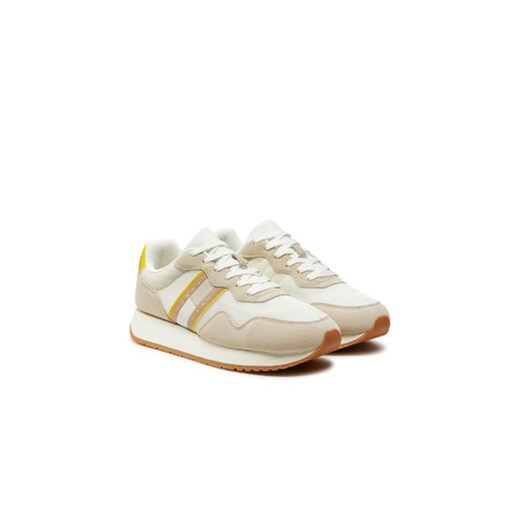 Tommy Jeans Sneakersy Tjm Modern Runner EM0EM01435 Beżowy Tommy Jeans 42 MODIVO