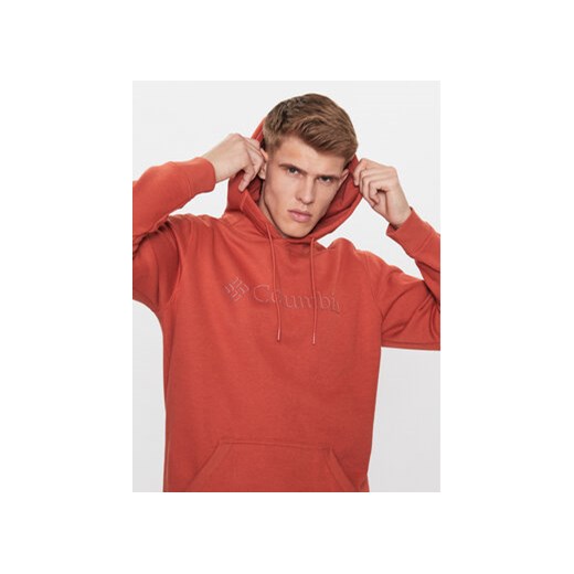 Columbia Bluza CSC Basic Logo™ II Hoodie Pomarańczowy Regular Fit Columbia L MODIVO