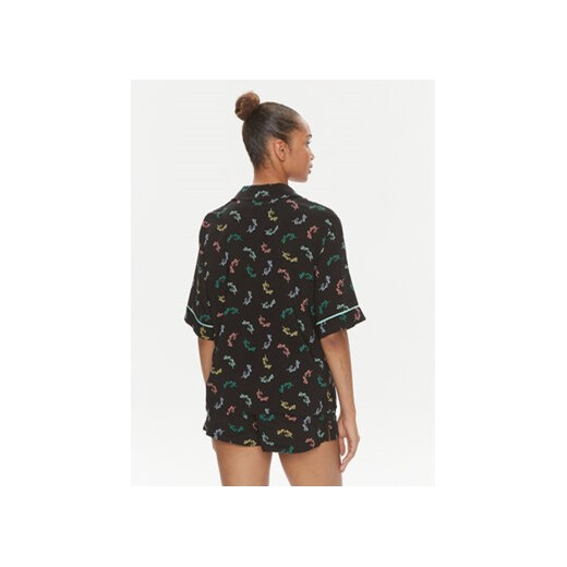 DKNY Piżama YI70005 Czarny Regular Fit XS MODIVO