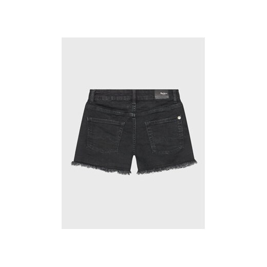 Pepe Jeans Szorty jeansowe Patty Short PG800783XR0 Czarny Regular Fit Pepe Jeans 10Y MODIVO