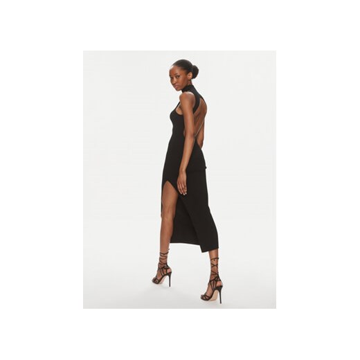 Elisabetta Franchi Sukienka codzienna AM-69S-41E2-V400 Czarny Slim Fit Elisabetta Franchi 44 MODIVO