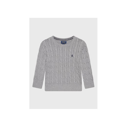 Polo Ralph Lauren Sweter 323702674041 Szary Regular Fit Polo Ralph Lauren S MODIVO