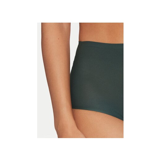 Chantelle Figi klasyczne z wysokim stanem Soft Stretch C26470 Zielony Chantelle one size MODIVO