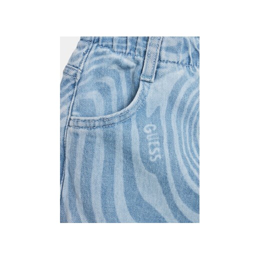 Guess Spodnie materiałowe J3YA09 D4WF0 Niebieski Relaxed Fit Guess 14Y MODIVO