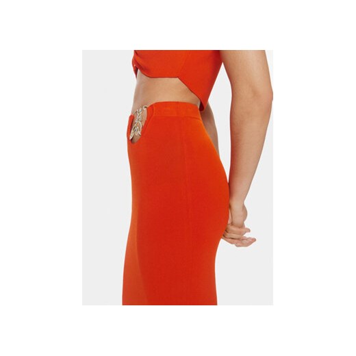 Patrizia Pepe Spódnica ołówkowa 2G0974/K021-R825 Pomarańczowy Slim Fit Patrizia Pepe II MODIVO