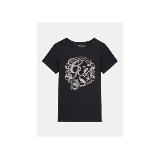 Guess T-Shirt J4BI02 J1314 Czarny Regular Fit Guess 10Y MODIVO