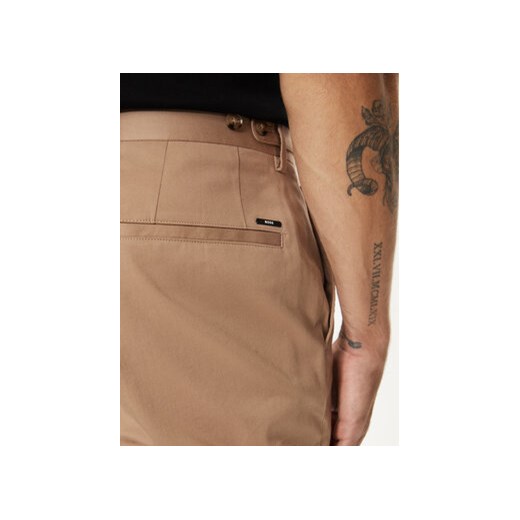 Boss Chinosy C-Genius 50521043 Beżowy Slim Fit 50 MODIVO