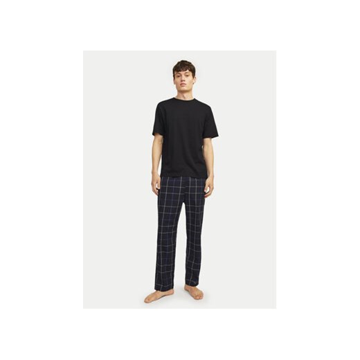 Jack&Jones Piżama 12263659 Czarny Regular Fit ze sklepu MODIVO w kategorii Piżamy męskie - zdjęcie 177269138