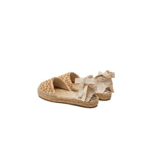Manebi Espadryle Yucatan Flat Valenciana Espadrilles G 1.3 P0 Beżowy Manebi 36 MODIVO