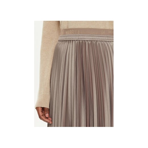 Marella Spódnica plisowana Agente1 2423106055 Beżowy Regular Fit Marella 38 MODIVO