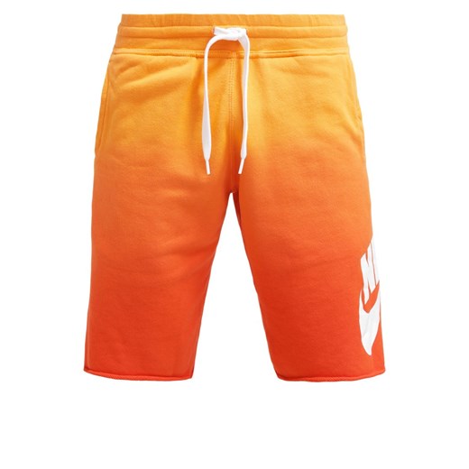 Nike Sportswear ALUMNI Spodnie treningowe bright mandarin/team orange/white zalando pomaranczowy abstrakcyjne wzory
