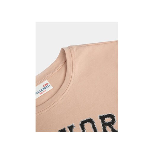 Coccodrillo T-Shirt WC4143205VGA Beżowy Regular Fit 122 MODIVO