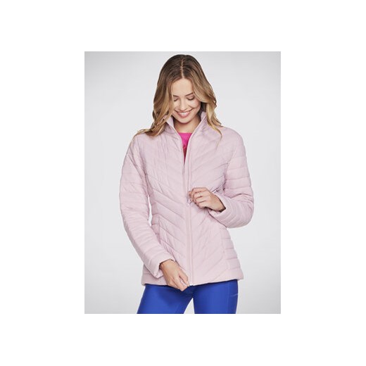 Skechers Kurtka anorak Goshield Everyday Jacket JA6 Różowy Regular Fit Skechers M MODIVO