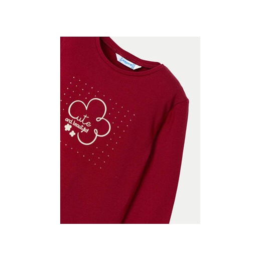 Mayoral Bluzka 178 Czerwony Regular Fit Mayoral 3Y MODIVO