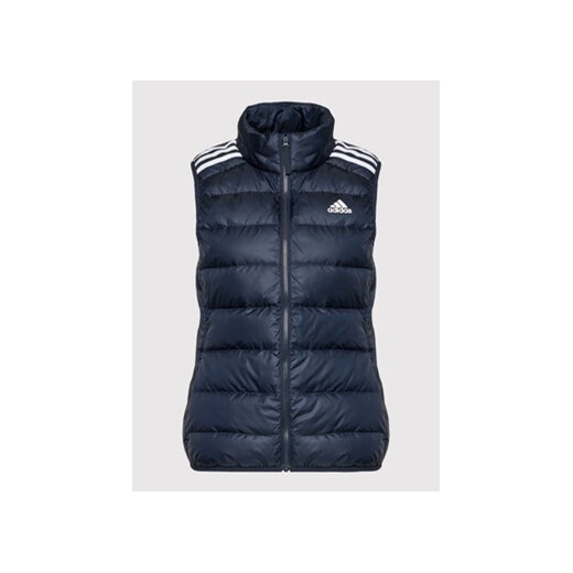 adidas Bezrękawnik Essentials Down Vest GT9137 Granatowy Regular Fit L MODIVO
