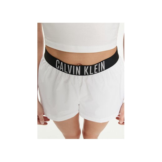 Calvin Klein Swimwear Szorty sportowe KW0KW02482 Biały Regular Fit S MODIVO